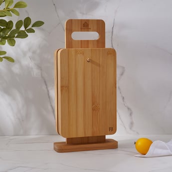 Chef Special Boffin 7Pcs Bamboo Chopping Board Set