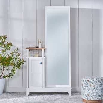 Santorini Dresser with Mirror - White