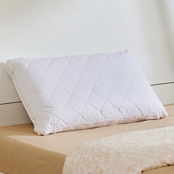 Cloud Cotton Quilted Filled Pillow - 68x40cm