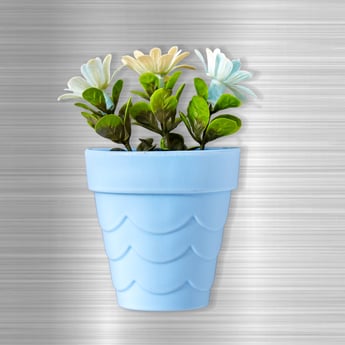 Lets Garden Artificial Flowers with Magnet Planter