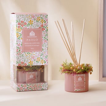 Paolo Honeysuckle and Hydrangea Reed Diffuser Set