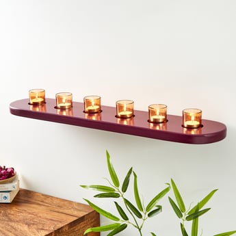 Maya Reversible Wall Shelf - Purple