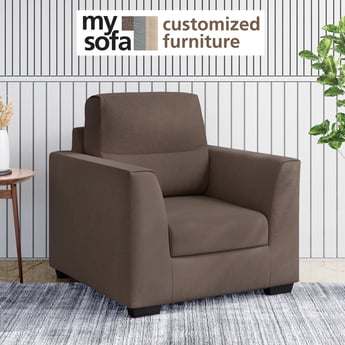 Ellora Chenille 1-Seater Sofa - Customized Furniture
