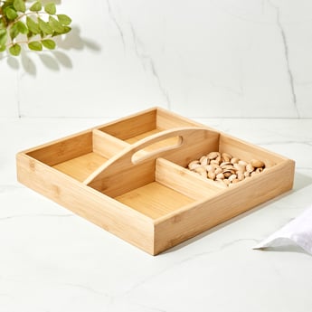Spinel Perennial Bamboo Serving Tray - 28x5cm