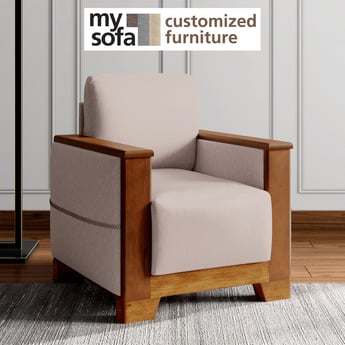 Erica Fabric 1-Seater Sofa - Customized Furniture
