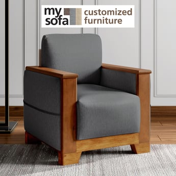 Erica Fabric 1-Seater Sofa - Customized Furniture