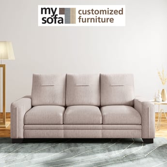 Quebec Fabric 3-Seater Sofa - Customized Furniture
