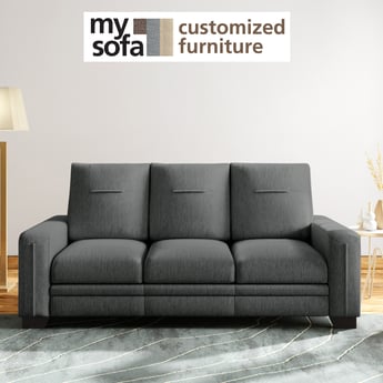 Quebec Fabric 3-Seater Sofa - Customized Furniture