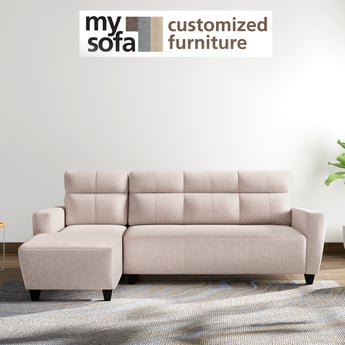 Emily Fabric 3-Seater Left Corner Sofa with Chaise - Customized Furniture