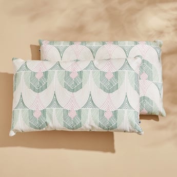 Ebony Grace Set of 2 Filled Cushions - 50x30cm