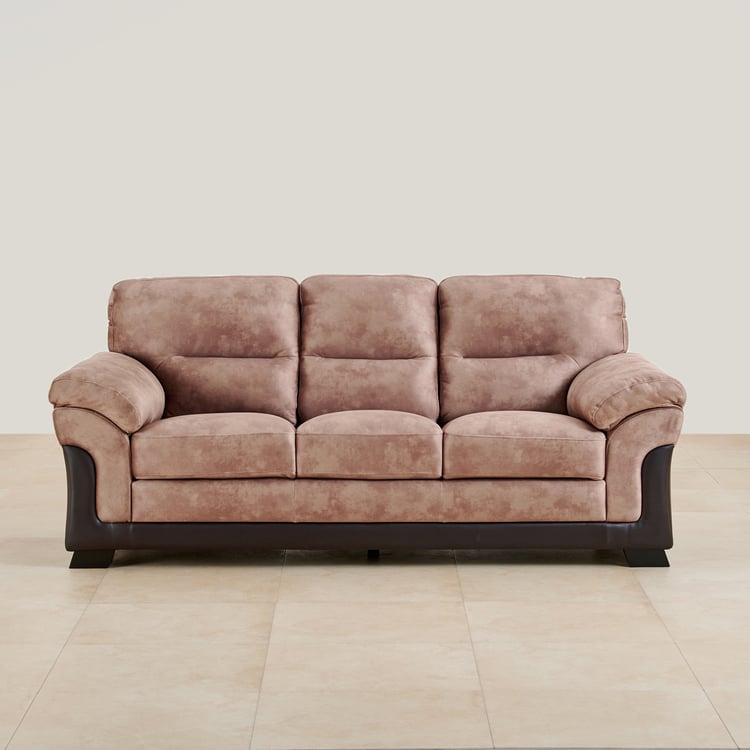 Aries Fabric 3+2+1 Seater Sofa Set - Beige