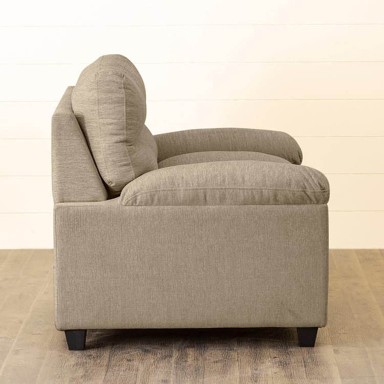 Helios Scott Fabric 2-Seater Sofa - Beige