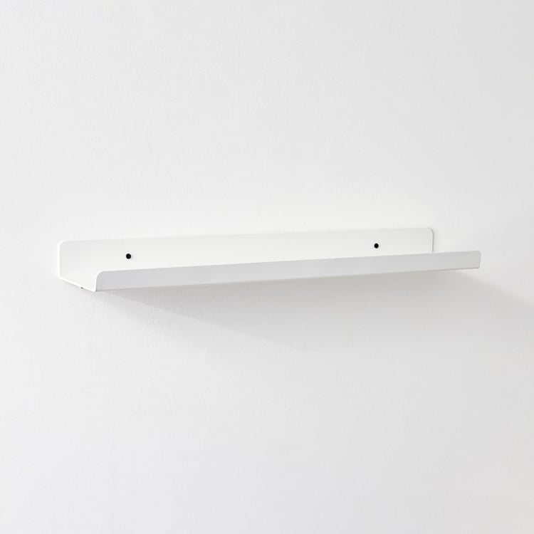 Pegasua Metal Wall Shelf - White