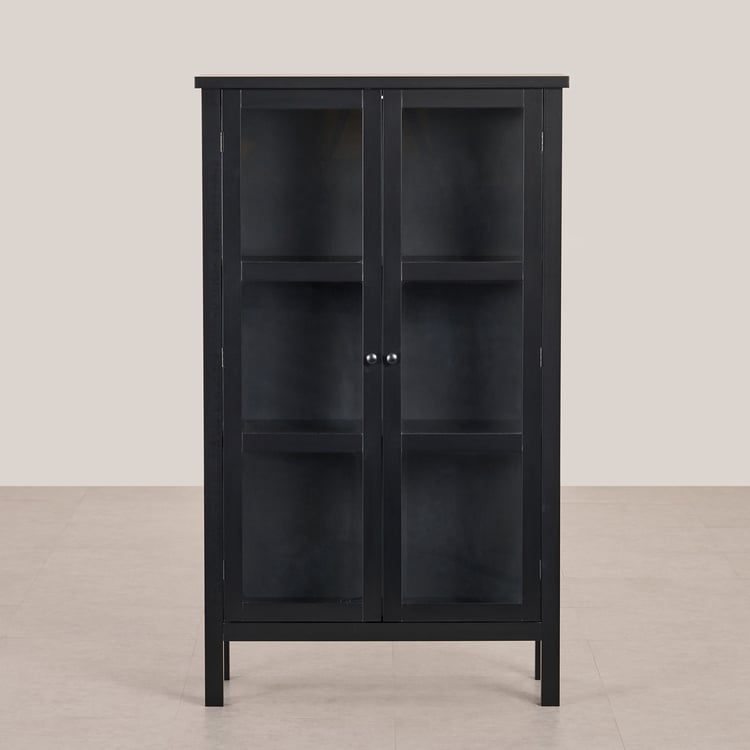 Meg 3-Tier Multipurpose Cabinet - Black
