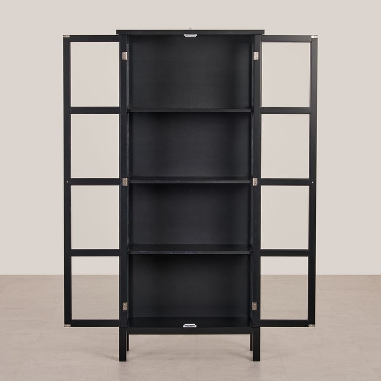 Meg 4-Tier Multipurpose Cabinet - Black