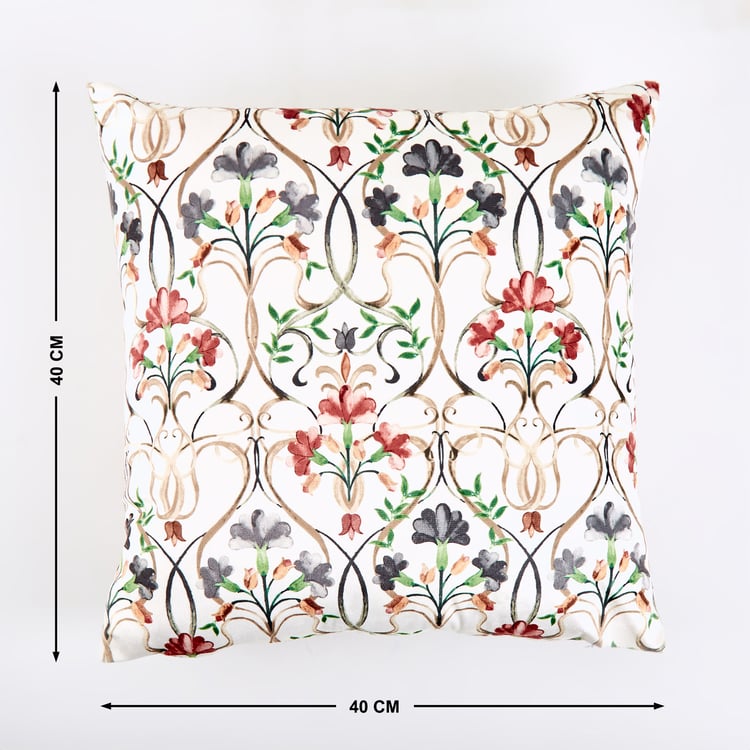 Evan Harvest Set of 2 Printed Cushion Covers - 40x40cm