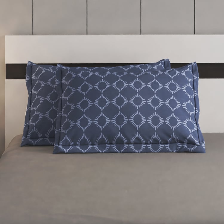 Ellipse Marion Set of 2 Printed Pillow Covers - 70x45cm