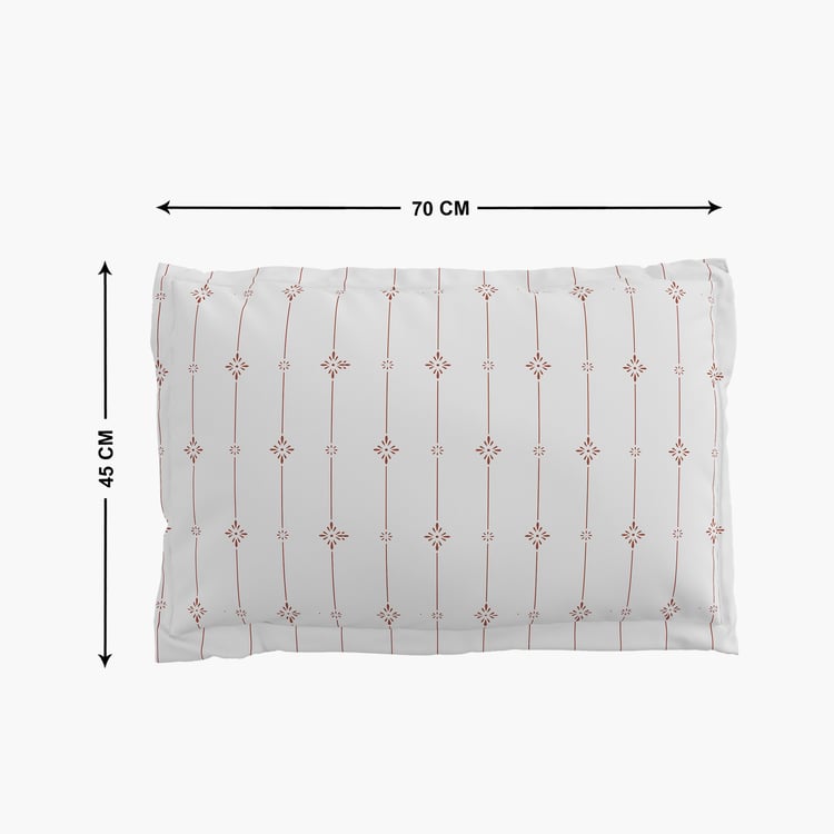 Ellipse Set of 2 Printed Pillow Covers - 70x45cm