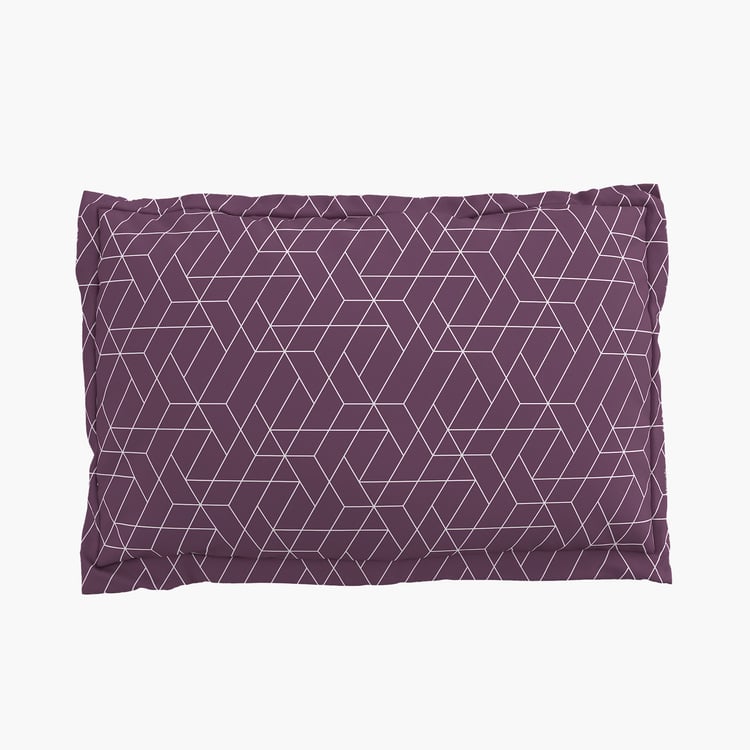 Ellipse Sisal Set of 2 Printed Pillow Covers - 70x45cm