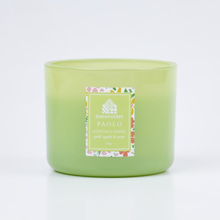 Paolo Pink Apple and Pear Scented Jar Candle