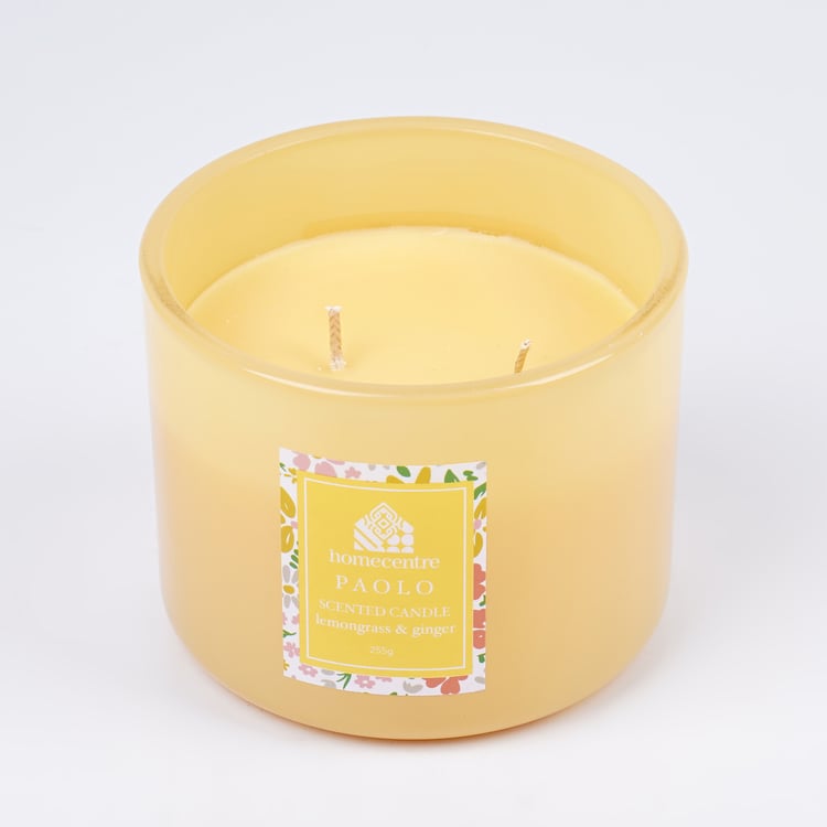 Paolo Lemongrass and Ginger Scented Jar Candle