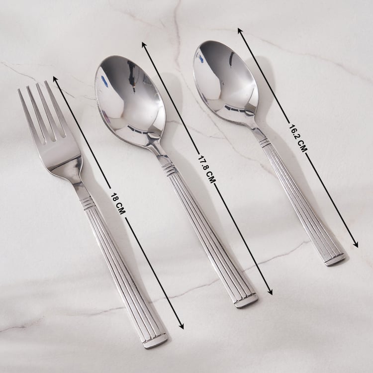 Glister Ashton 18Pcs Stainless Steel Cutlery Set