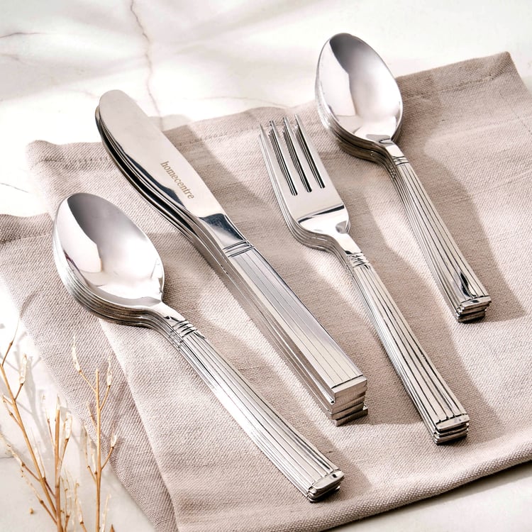 Glister Ashton 24Pcs Stainless Steel Cutlery Set