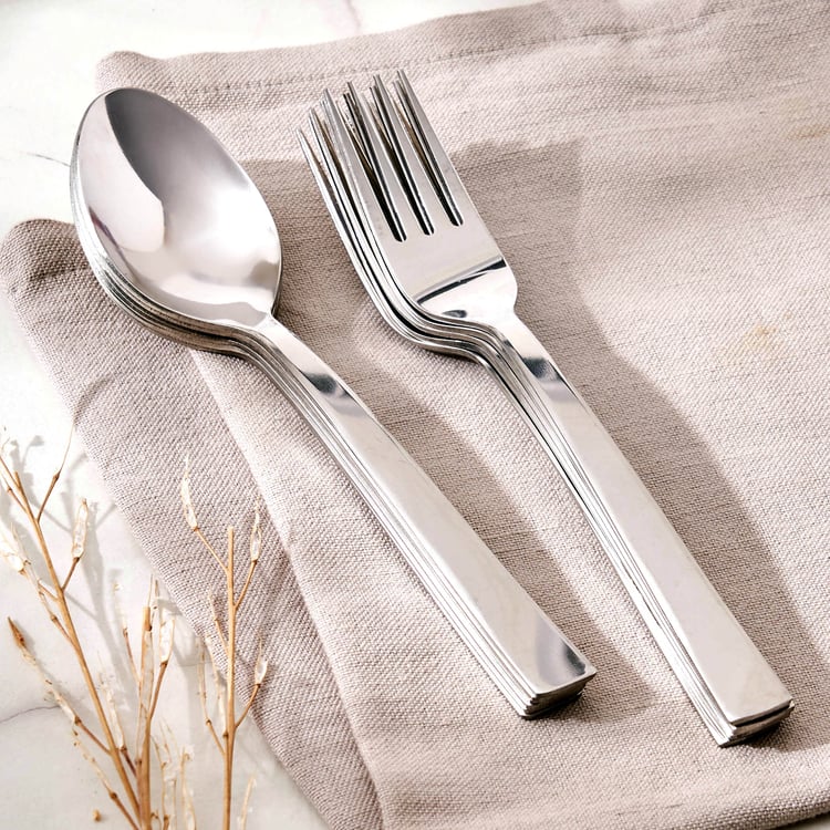 Glister Trilby 12Pcs Stainless Steel Cutlery Set