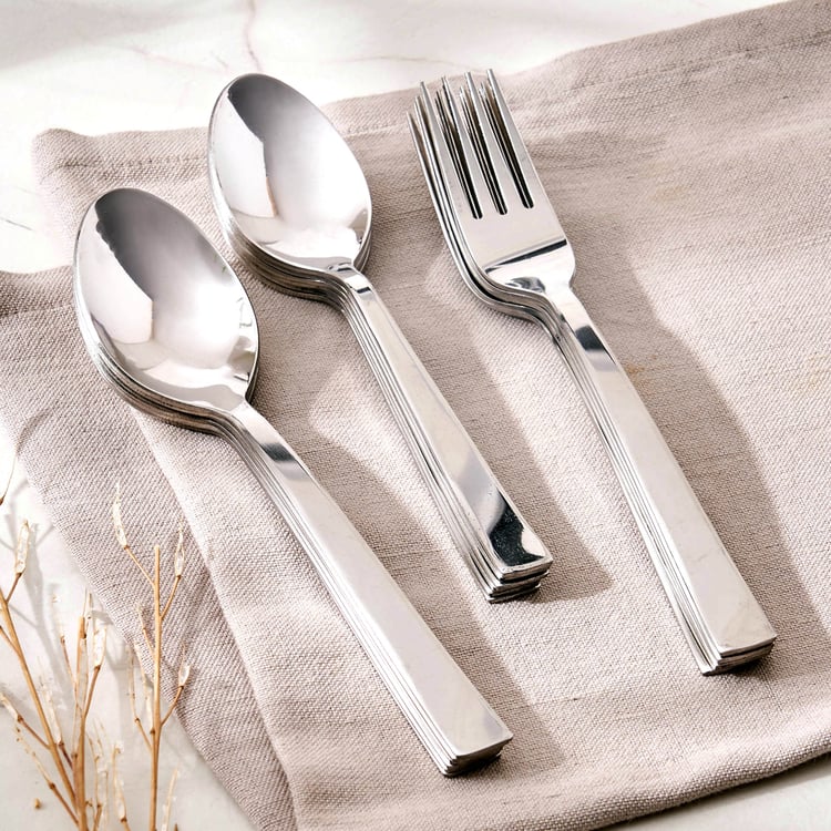 Glister Trilby 18Pcs Stainless Steel Cutlery Set