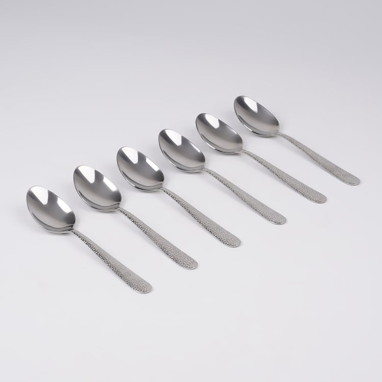 Glister Elke Set of 6 Stainless Steel Baby Spoon