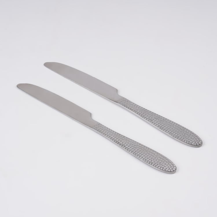 Glister Elke Set of 2 Stainless Steel Dinner Knives