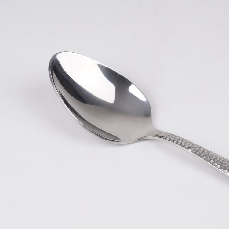 Glister Elke Set of 6 Stainless Steel Dinner Spoons