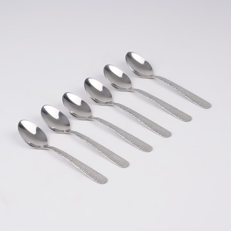 Glister Elke Set of 6 Stainless Steel Spice Spoon