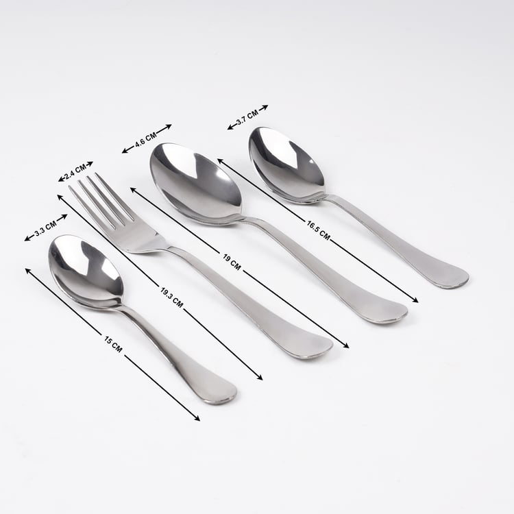 Glister Lianna 25Pcs Stainless Steel Cutlery Set
