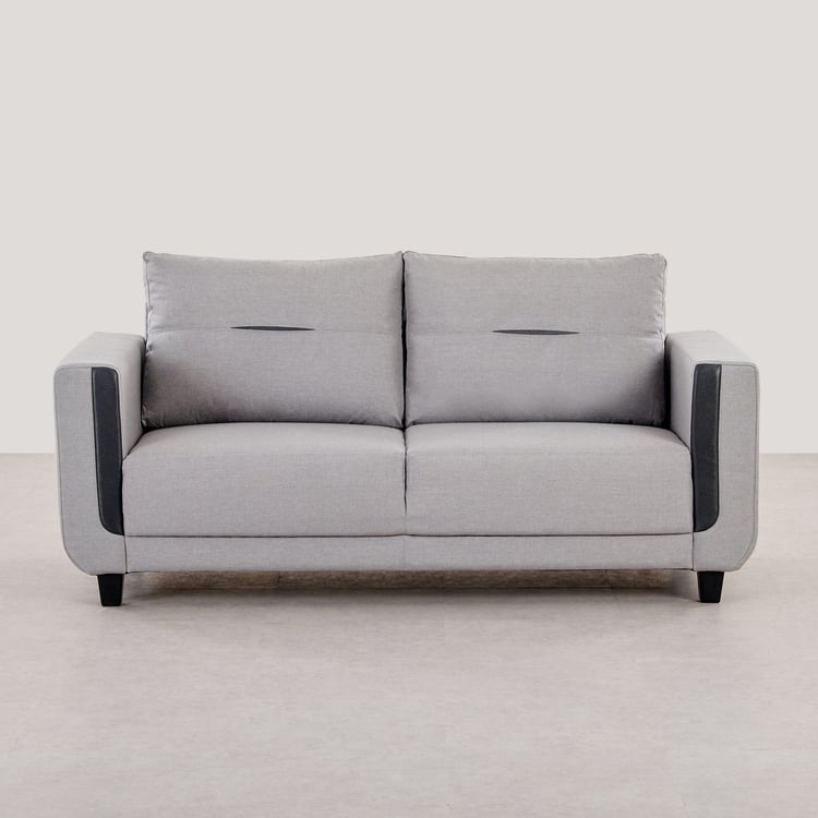 Berry Fabric 3+2 Seater Sofa Set - Grey