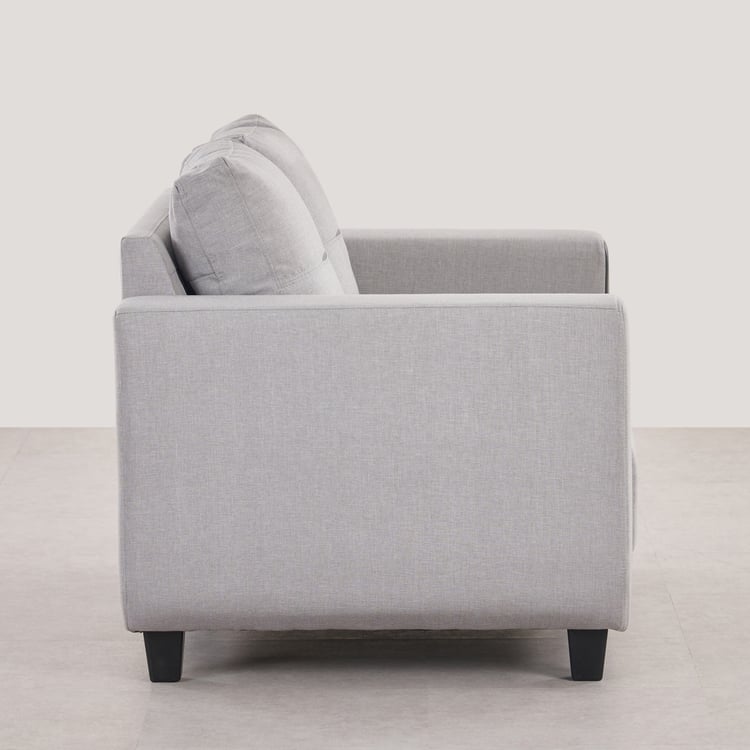 Berry Fabric 3+2 Seater Sofa Set - Grey