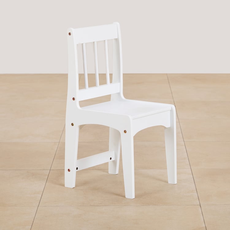 (Refurbished) Blake Kids Chair - White