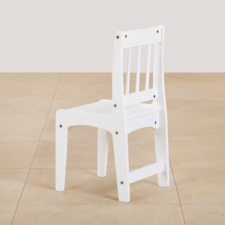 (Refurbished) Blake Kids Chair - White