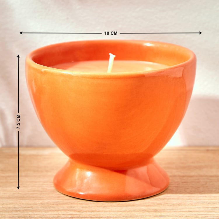 Colour Refresh Mandarin Scented Jar Candle