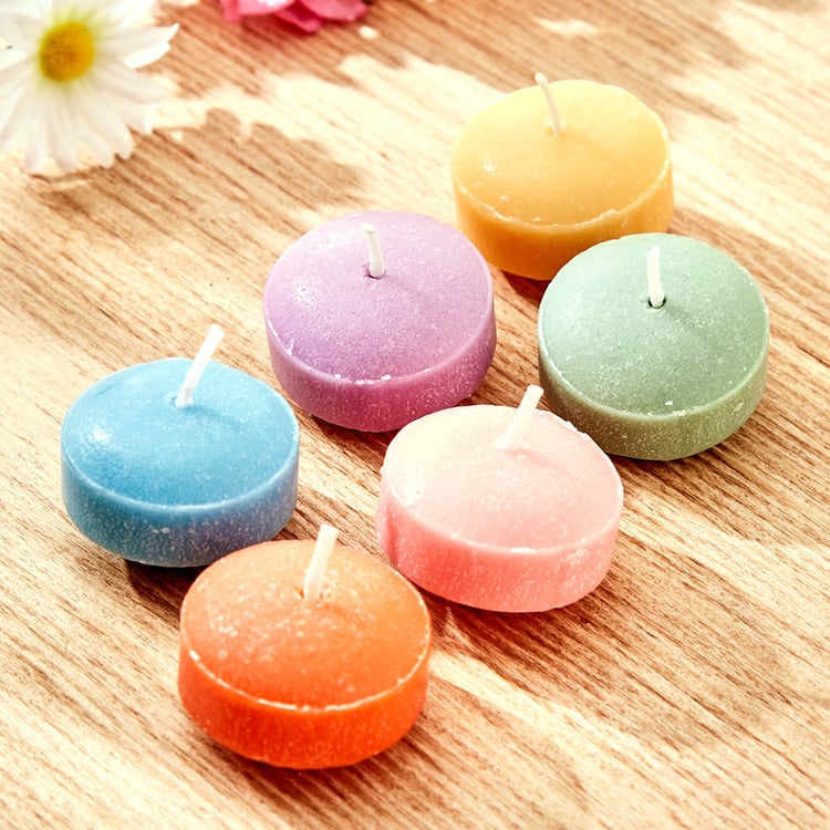Colour Refresh Set of 12 Lemon Grass Scented Floating Nuggets