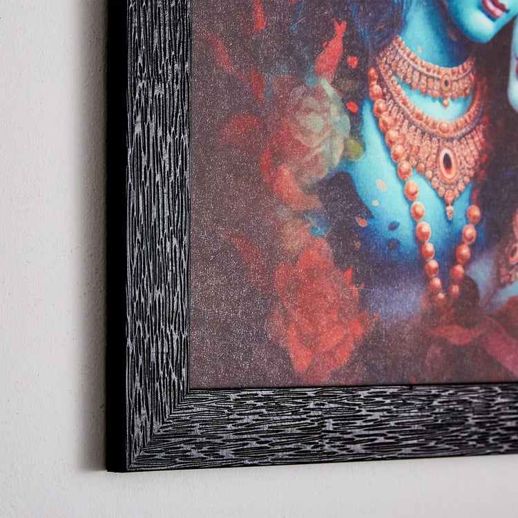 Aura Divine Radha Krishna Picture Frame - 32x32cm