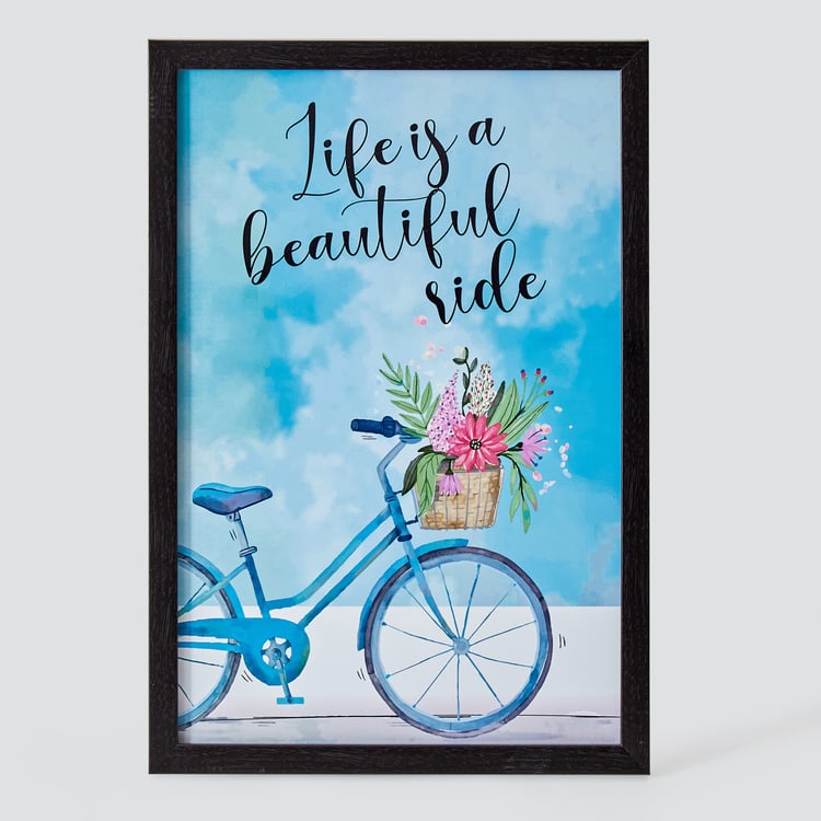 Spectrum Serene The Bicycle Picture Frame - 33x48cm