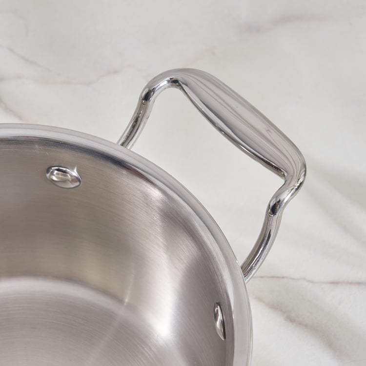 Valeria Carin Stainless Steel Casserole with Lid - 1.5L