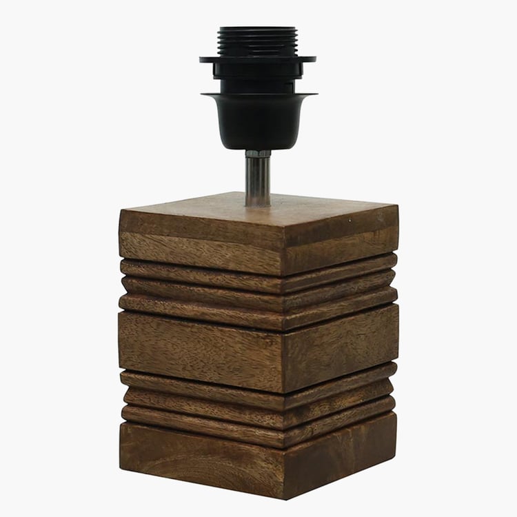 HOMESAKE Wooden Table Lamp